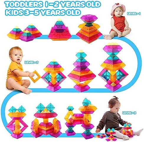 30-Piece STEM Building Blocks Set - Educational Stacking Toys for Kids - Image 3