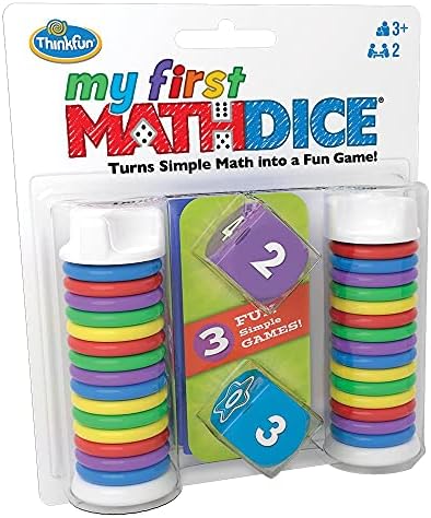 ThinkFun My First Math Dice - Engaging Counting Game for Kids | Enhances Math & Number Skills | Fun Learning Activity for Ages 3+ - Image 2