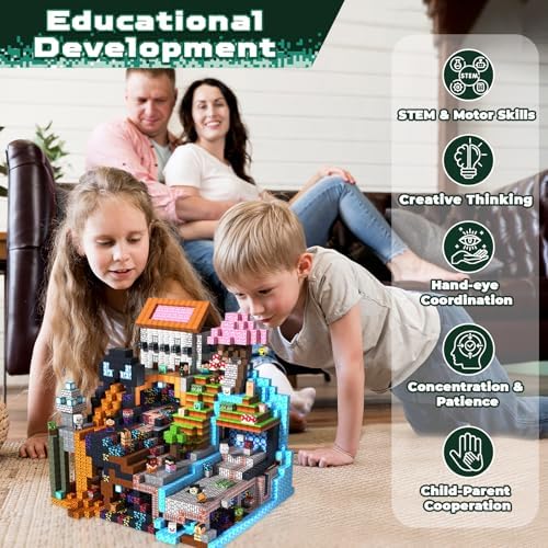 ToyUnited 300PCS Magnetic Blocks - Magnet Building Blocks, Stacking Magents Cubes Toys Adventure Set Theme, STEM Montessori Sensory Toys for Kids Boys and Girls Ages 3 4 5 6 7 8 9 10+ Birthday Gifts - Image 6