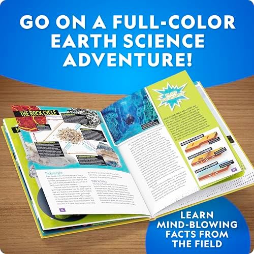 National Geographic Rock Collection Box & Rocks and Minerals Expert Book - Image 4