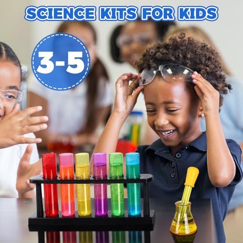 Science Kits for Kids 3-5 Test Tube Droppers for Kids Chemistry Set - Image 3