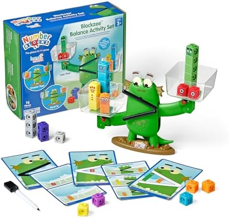 hand2mind Numberblocks Blockzee Balance Activity Set, Ages 3+ by hand2mind