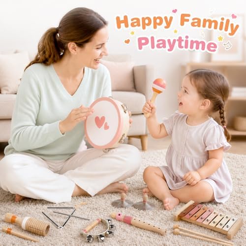 Vanplay Montessori Musical Instruments Toys for 2 3 Year Old Girls Gifts - Image 4