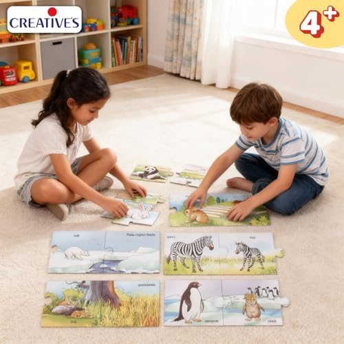 CREATIVE EDUCATIONAL Pre-School Animal Babies and Habitats - Image 4