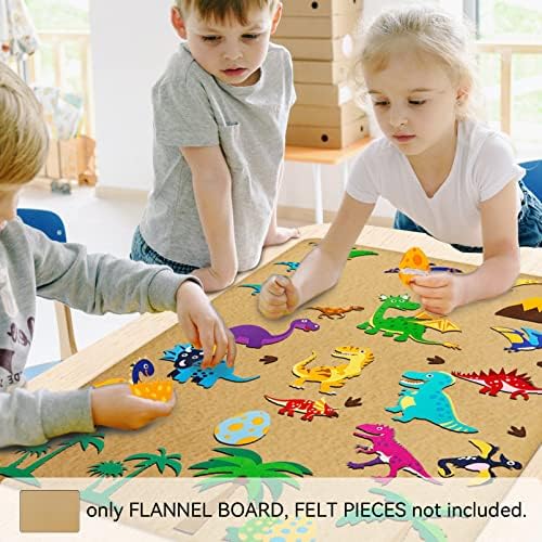 Craftstory 3.5 Feet Flannel-Board for Toddlers Preschool as Kids Felt Stories Activities Play Kits Wall-Hanging Birthday Gifts (Camel) - Image 3