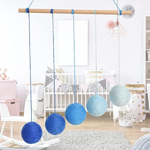 Montessori Blue Gobbi Ball Gobbi Mobile, Montessori Mobile,Essential Mobile, Hanging Mobile Learning Mobiles - Image 5