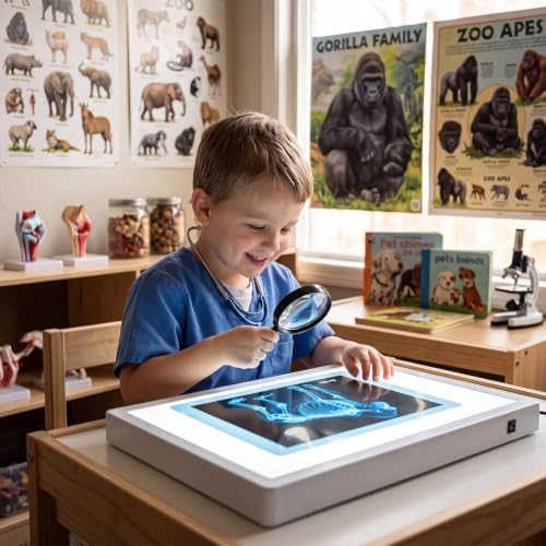 15 Pcs Zoo Animal Xrays for Kids - Light Table Manipulatives - Image 2