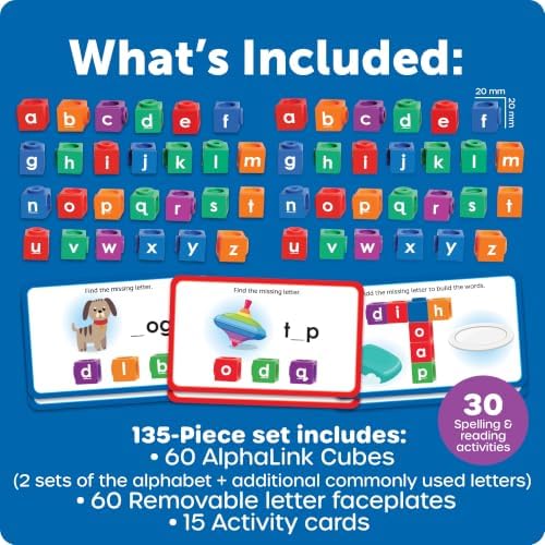 Learning Resources AlphaLink Cubes Activity Set - Image 4