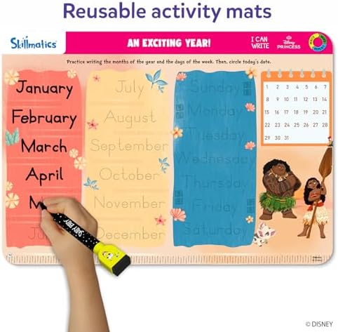 Skillmatics I Can Write – Disney Princess, Preschool Learning Activity Toy - Image 3