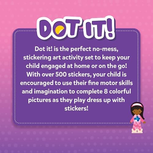 Skillmatics Dot It Sticker Art – Dress Up, Travel Toy, Craft Kit for Kids - Image 6