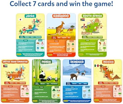 Skillmatics Guess in 10 Animals & Countries Combo - Card Game for Kids - Image 5