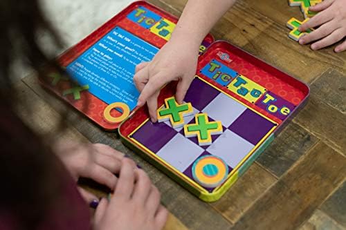 Bendon TS Shure Tic-Tac-Toe Games Magnetic Activity Tin with Foam Magnet Sheet 50522 - Image 5