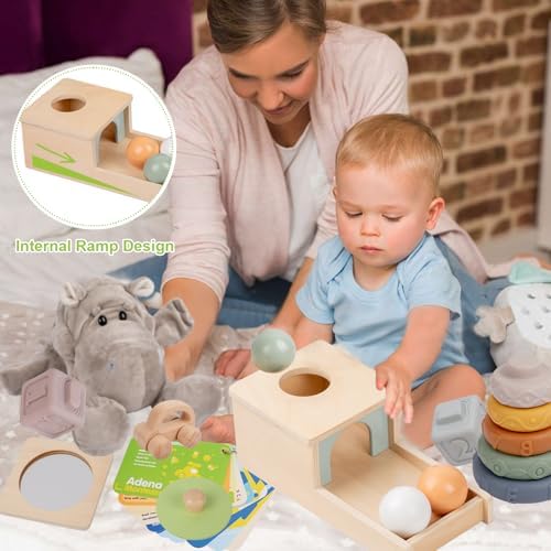 Adena Montessori 6 in 1 Sensory Play Kit 7-12 Months Baby - Image 4