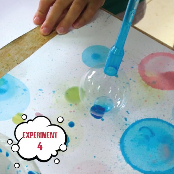Einstein’s Bubbles and Foam LAB Science Kit for Kids. STEM for Boys & Girls Detailed Picture Guide Included. - Image 6