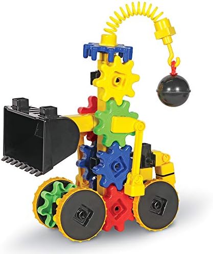 Learning Resources Gears WreckerGears, STEM Activities, Fine Motor Skills, Toddler Explorer Kit, Science and Construction, Boys and Girls Gifts, 47 Pieces, Ages 4 and Up - Image 4
