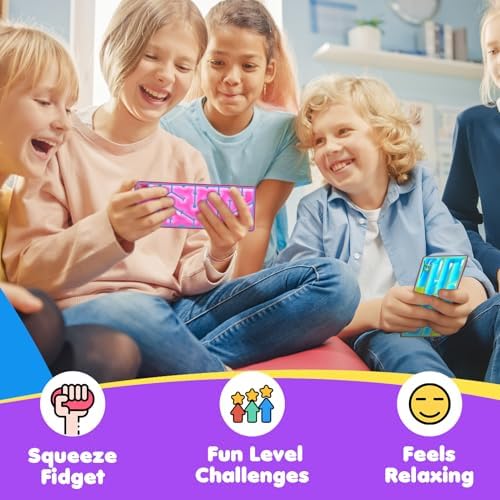 12-Pack Sensory Maze Fidget Toys for Kids & Adults: Quiet Squishy Calming Tools for Autism Children - Stress Fidgets for Travel & Office - Classroom Must Haves & Treasure Rewards Party Favors,Easter - Image 6
