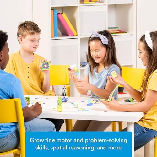 PLUS PLUS 600 Piece Pastel Mix - Mini Waffle Blocks, Classroom Must Haves - Image 6