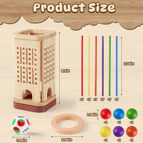 Montessori Board Game for Kids 4-8, Educational Math Family Games - Image 2