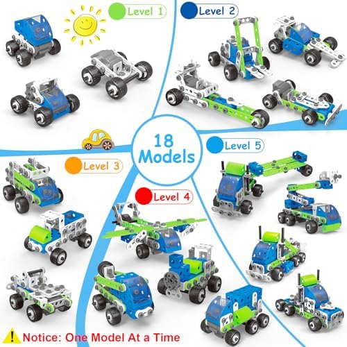 18 in 1 Educational STEM Toy for 4 5 6 7 8+ Year Old Boy Girl Birthday Gift - Image 3