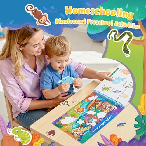 JoyCat Imagination Busy Book for Toddlers Ages 3-5, English - Image 6