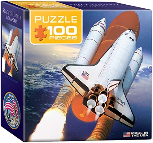 EuroGraphics Space Shuttle Atlantis Mini Puzzle (100-Piece) by EuroGraphics