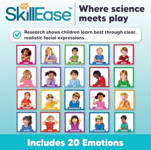 SkillEase Feelings in Control Flip Book, Calm Down Corner Supplies, Emotion Chart for Kids, Autism, Feeling Book for Kids, Self Regulation, Calming Corner - Image 3