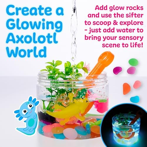 Creativity for Kids Sensory Adventure Axolotls Kit | Dig, Squish & Explore | Screen-Free Outdoor Activity for Kids & Summer Activities for Kids (Ages 4+) - Image 6