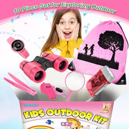 Kids Explorer Kit & Bug Catcher Kit, 7 Pcs Kids Outdoor Exploration Set - Image 2