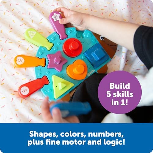 Learning Resources Spike the Fine Motor Hedgehog Puzzle Playmate - Image 5