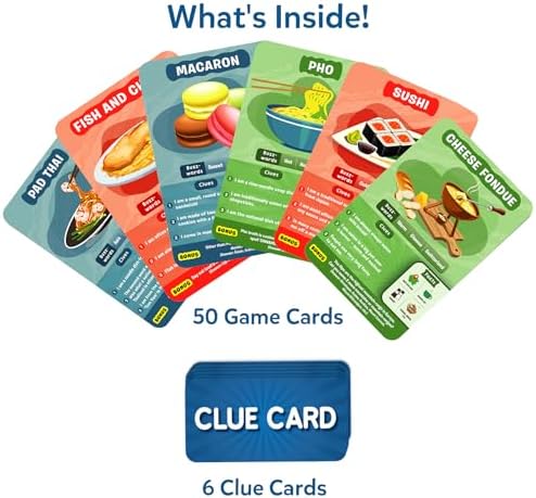 Skillmatics Guess in 10 Foods Around The World - Card & Trivia Game - Image 2