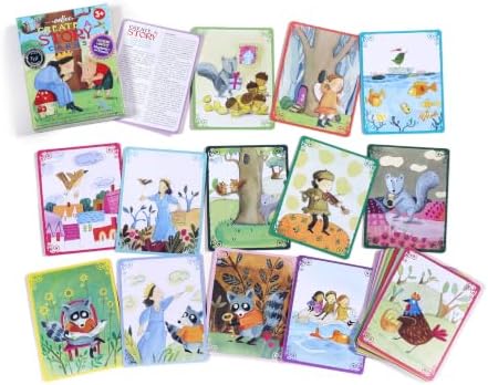 eeBoo: Mystery in The Forest Create a Story Pre-Literacy Cards, 36 Cards with Colorful Characters, Encourages Imagination, for Ages 3 and up - Image 3