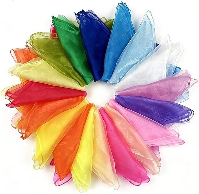 Scarves for Kids Play, Juggling Scarves, Play Scarve by Okxir