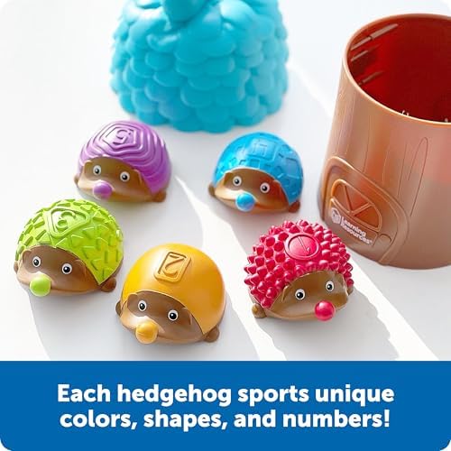 Learning Resources Spike the Fine Motor Hedgehog Sensory Tree House - 7 Pieces, Ages 18+ months Fine Motor and Sensory Toy, Toddler Educational Toys, Montessori Toys - Image 5