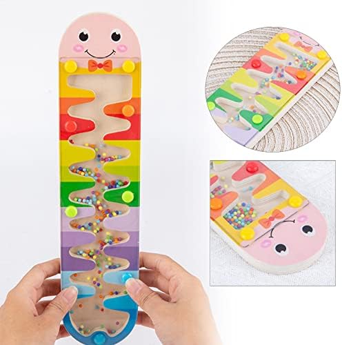 Milageto Beaded Raindrops Rattle Tube Stick from - Image 2
