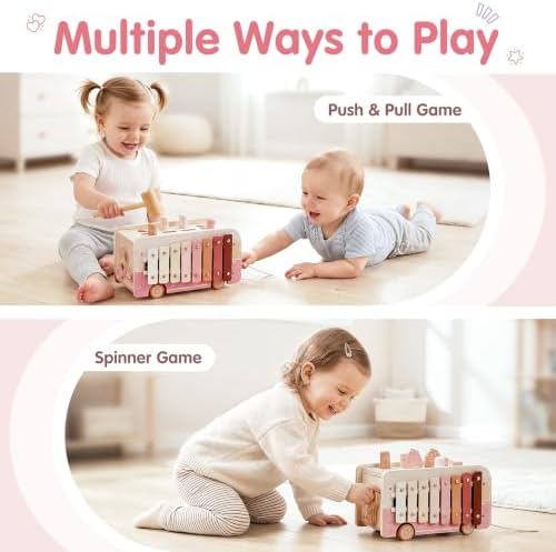 Vanplay Hammering Pounding Toys for 1 2 Year Old Girl Birthday Gifts - Image 5