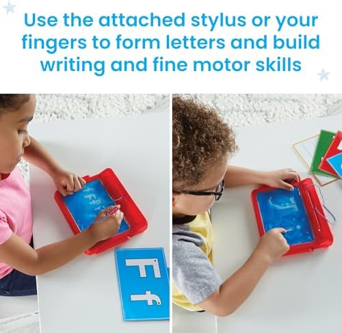 hand2mind Letter Tracing Sensory Pad, Fine Motor Activities, Ages 3+ - Image 6