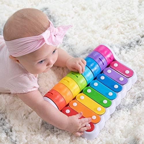 Fat Brain Toys Rock ''N Roller Piano - Musical Bells for Babies & Toddlers - Image 4