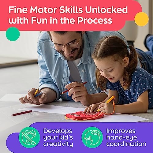 Magnetic Drawing Board for Kids & Toddlers, Airplane & Car Ride Travel Toy - Image 2