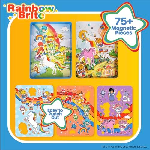 Horizon Group USA Magnetic Playset for Kids, Rainbow Brite - Image 4
