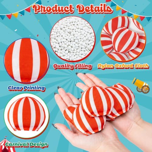 EYxsaxenk Carnival Bean Bag for Tossing Game Kids Toddler Throwing Game Toy - Image 3