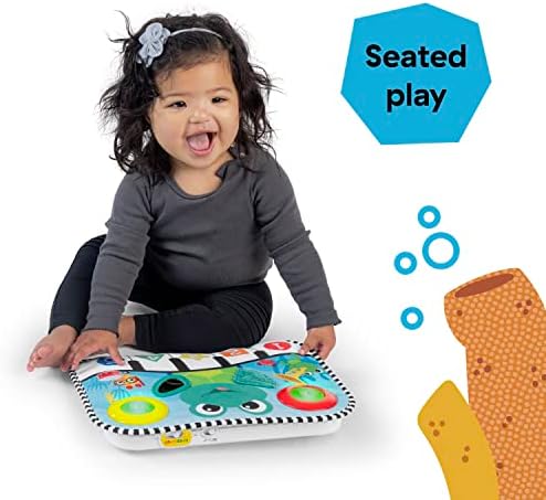 Baby Einstein Ocean Explorers Neptune's Kick & Explore Musical Kick Pad & Crib Toy, Tummy Time Mat, Learning Toy, for Ages 0 Months and up, Medium (Pack of 6) - Image 4