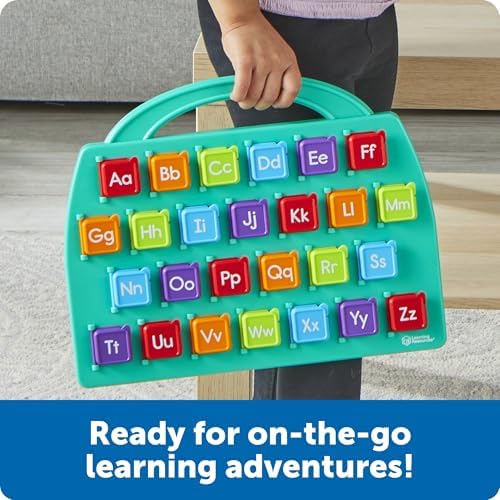 Learning Resources Lift-a-Letter Alphabet Board - Alphabet Learning Toys for Toddlers, Toddler Educational Toys for Phonics and Fine Motor Skills, Letter Recognition and Language Development ABC Toy - Image 4
