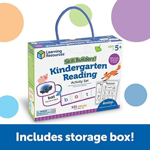 Learning Resources Skill Builders! Kindergarten Reading Activity Set - Image 4