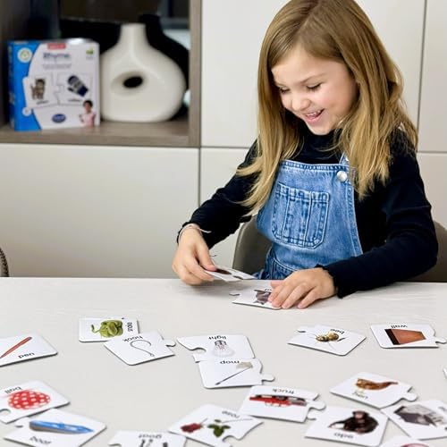 Learning Journey International Match It! - Rhyme - 30 Self-Correcting Rhyming Words with Matching Images for Emerging Readers, Multicolor - Image 3
