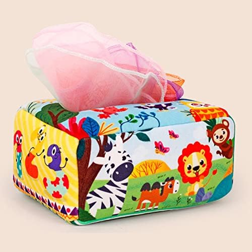Sensory Toys for 6-12 Months, Tissue Box for, Toys for 6-12 Months, Sensory Scarves, Preschool Learning Toys, Style B - Image 5