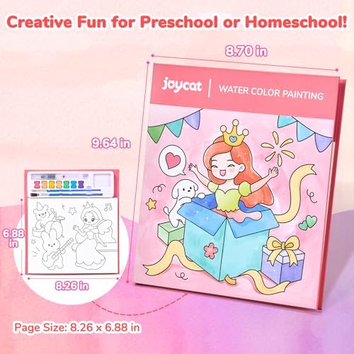 JoyCat Paint with Water Coloring Books for Toddlers (Party) - Image 4