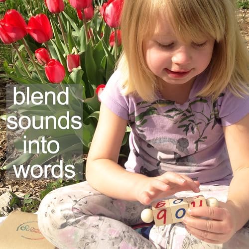 Phonetic and Silent E Wooden Reading Block Sets - Preschool, Kindergarten, Homeschool Language Learning Toys -10 Rods Total - Image 4