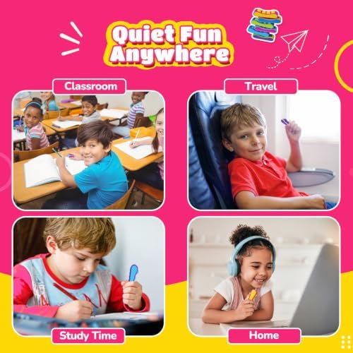 Sensory Fidget Toys for Kids, 6 Pack Quiet Textured Fidgets - Image 5