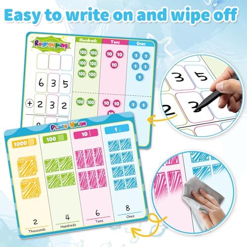 Magnetic Place Value Manipulatives Math Games for Kids Small Group - Image 2