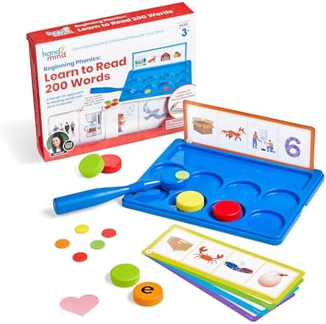 hand2mind Little Minds at Work Learn to Read 200 Words, Phonemic Awareness by hand2mind